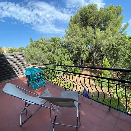 Maison A 150m De La Plage, 1200m2 Jardin * كافالير سور مير